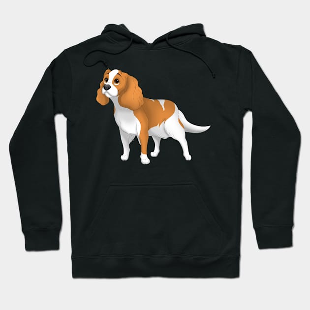 Cavalier King Charles Spaniel Dog Hoodie by millersye